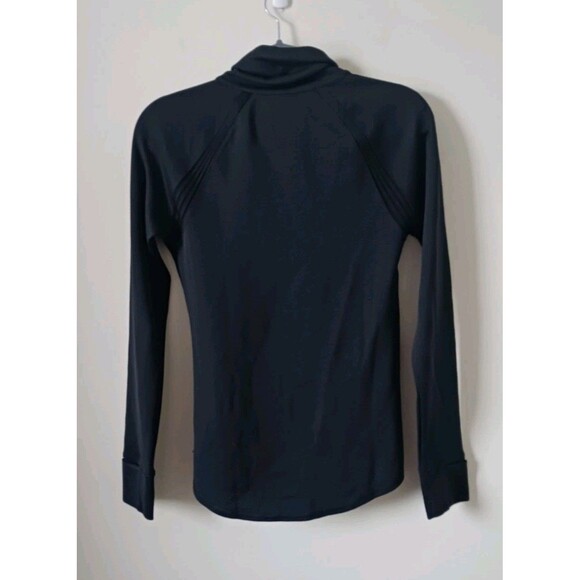 Nike Aeroreact Womens Athletic Running Turtleneck Black Shirt Size‎ S - Picture 2 of 9